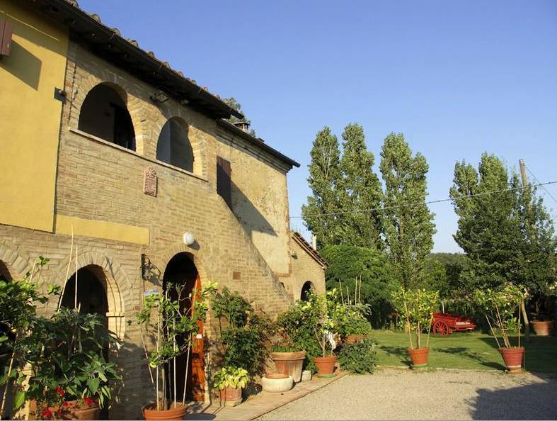 Villa Casalunga Buonconvento Luaran gambar